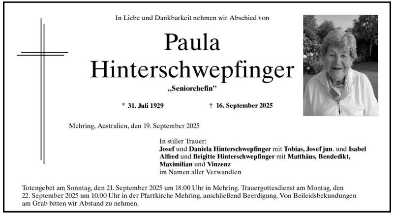 Paula Hinterschwepfinger