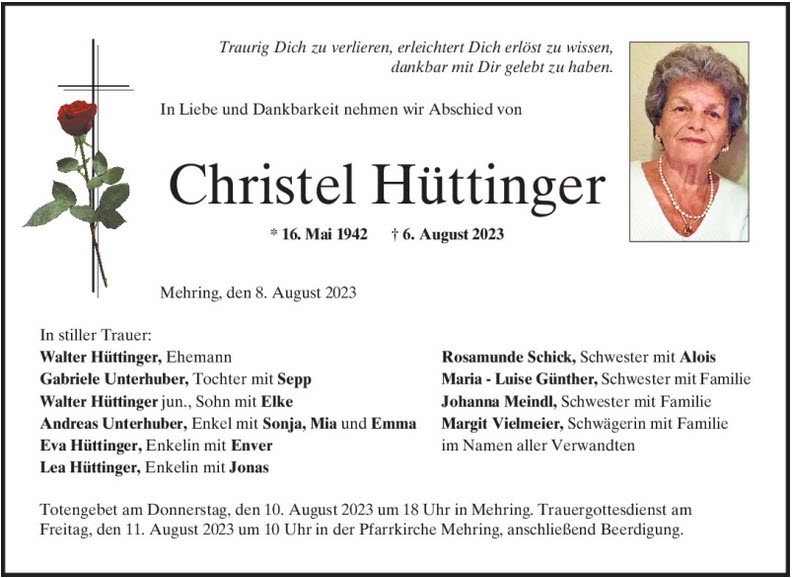 christel huettinger