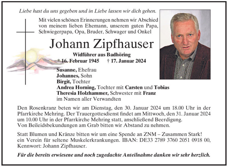 johann zipfhauser